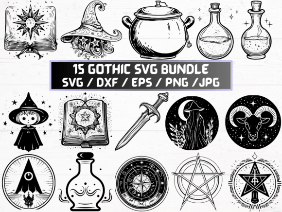 Download Gothic Engraving Svg - Premium Resources
