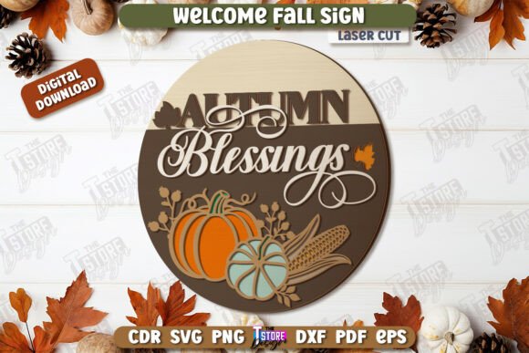 Download Welcome Fall Sign Laser Cut, Farmhouse - Fall sign laser cut Collection
